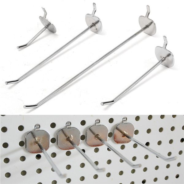 wholesale- 50/100/150/200mm 10pcs single display wall hooks shop garage storage peg board shop shelf hangers pegboard iron pegboard hooks
wholesale- 50/100/150/200mm 10pcs single display wall hooks shop garage storage peg board shop shelf hangers pegboard iron pegboard hooks