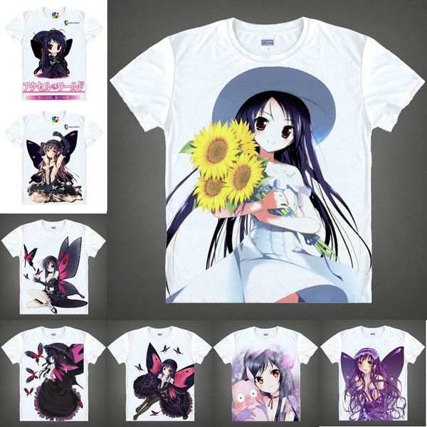 japanese anime shirt accel world t-shirts multi-style short sleeve kuroyukihime, kuroyuki hime, sacchan cosplay costume kawaii gift, White;black
japanese anime shirt accel world t-shirts multi-style short sleeve kuroyukihime, kuroyuki hime, sacchan cosplay costume kawaii gift, White;black
