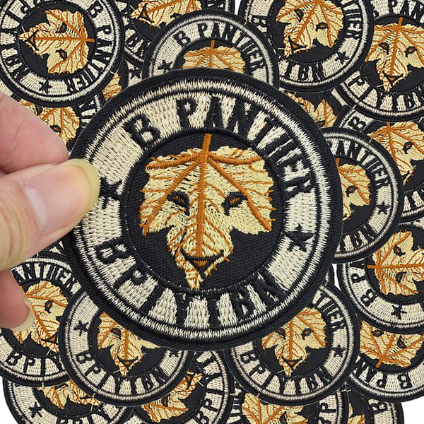 panther maple leaf badge patches for clothing iron embroidered patch applique iron sew on patches sewing accessories for clothes, Black
panther maple leaf badge patches for clothing iron embroidered patch applique iron sew on patches sewing accessories for clothes, Black