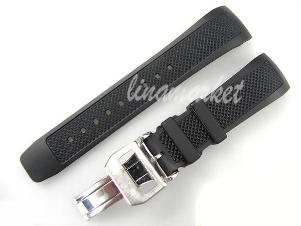 wholesale- 22mm (buckle18mm) new grade black waterproof diving silicone rubber watchband bands with deployment clasp type for i-w-c, Black;brown
wholesale- 22mm (buckle18mm) new grade black waterproof diving silicone rubber watchband bands with deployment clasp type for i-w-c, Black;brown