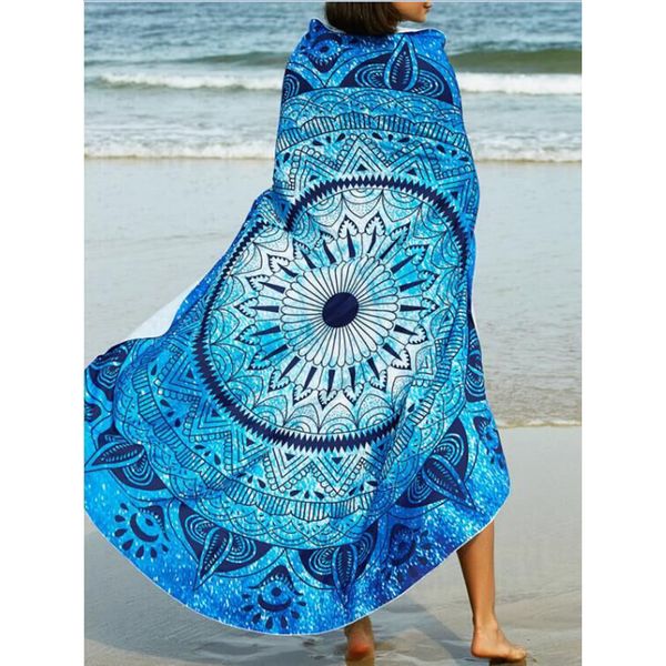 wholesale- boho mandala blanket round roundie beach throw tapestry toalla playa mandalas hippy beach towel round /beach yoga mats, Blue;gray
wholesale- boho mandala blanket round roundie beach throw tapestry toalla playa mandalas hippy beach towel round /beach yoga mats, Blue;gray