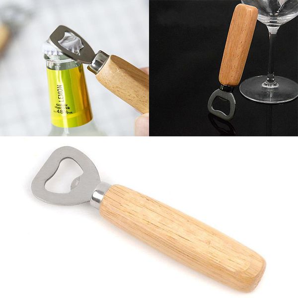 kitchen bottle opener tools stainless steel wooden handle beer openers bar tools soda beer bottle cap opener gifts wx-c29
kitchen bottle opener tools stainless steel wooden handle beer openers bar tools soda beer bottle cap opener gifts wx-c29