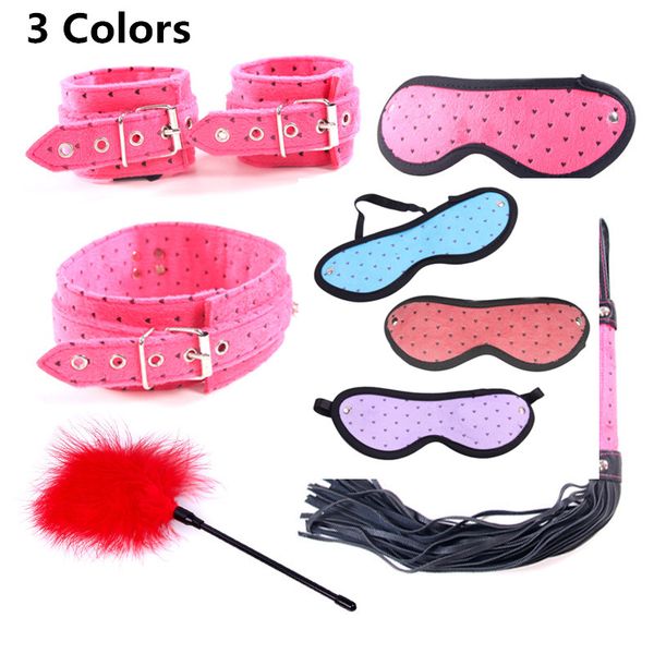 erotic bondage bandage leather faux whips toys 5pcs/set positioning for lovers collar handcuffs sm fetish restraint kit j10-1-30
erotic bondage bandage leather faux whips toys 5pcs/set positioning for lovers collar handcuffs sm fetish restraint kit j10-1-30