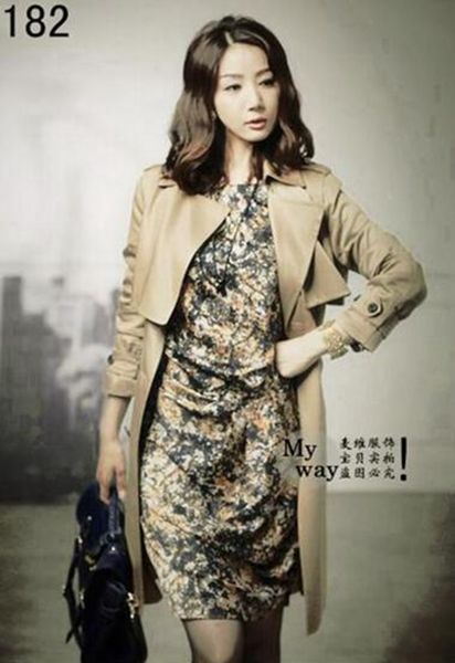 the spring and autumn period and the han edition boutique british elegant leisure fashion woman plus-size trench coat / s-4xl, Black
the spring and autumn period and the han edition boutique british elegant leisure fashion woman plus-size trench coat / s-4xl, Black