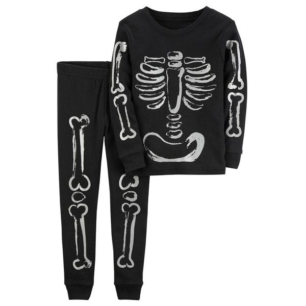 boys clothing sets spring autumn bone print long sleeve t shirt + trousers clothing sets for children's clothing, White
boys clothing sets spring autumn bone print long sleeve t shirt + trousers clothing sets for children's clothing, White