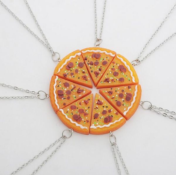 seven splicing friends couple friendship pizza necklace explosion section wfn406 (with chain) mix order 20 pieces a lot, Silver
seven splicing friends couple friendship pizza necklace explosion section wfn406 (with chain) mix order 20 pieces a lot, Silver
