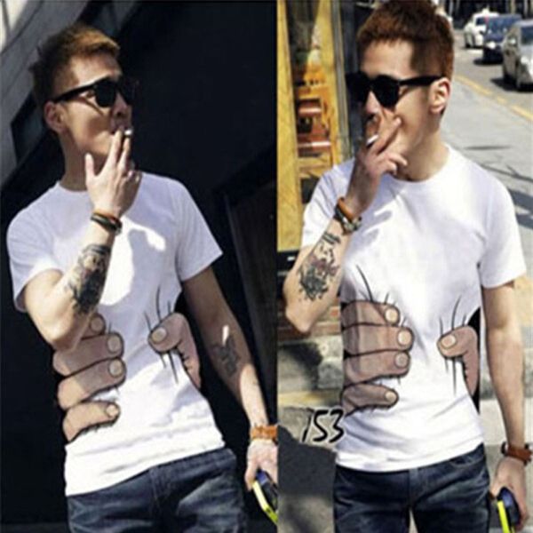 fashion men man men's tshirts sleeve o-neck shirts 3d tees t for shirt men short big clothing hand shipping bkoxa, Black
fashion men man men's tshirts sleeve o-neck shirts 3d tees t for shirt men short big clothing hand shipping bkoxa, Black