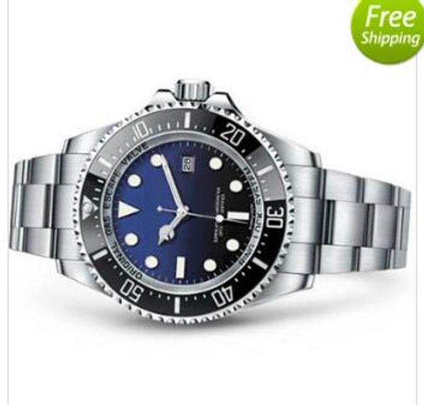 New Luxury Mens Watch DEEP Ceramic Bezel Sapphire Cystal 43mm SEA Stainless Steel Glide lock Clasp AAA Automatic date mens Watches
New Luxury Mens Watch DEEP Ceramic Bezel Sapphire Cystal 43mm SEA Stainless Steel Glide lock Clasp AAA Automatic date mens Watches