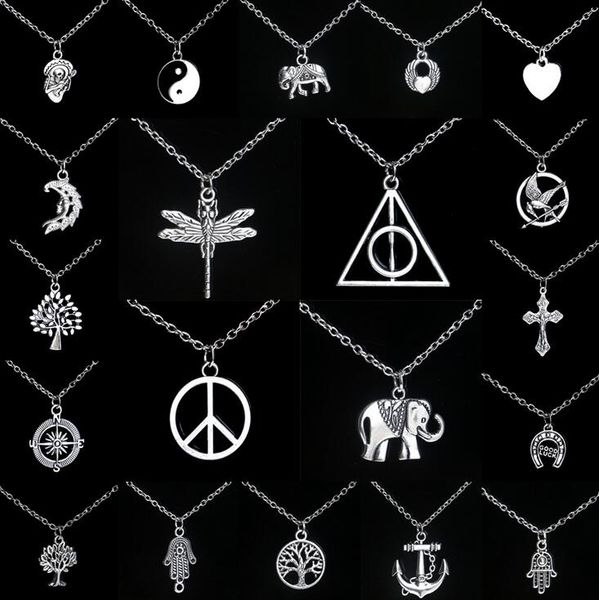 personalized alloy pendant necklace explosion models wfn032 (with chain) mix order 20 pieces a lot, Silver
personalized alloy pendant necklace explosion models wfn032 (with chain) mix order 20 pieces a lot, Silver