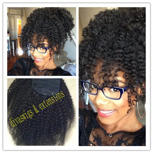 brazilian virgin human hair high ponytail afro puff clip in kinky curly drawstring pony tail hair extension jet black color 1
brazilian virgin human hair high ponytail afro puff clip in kinky curly drawstring pony tail hair extension jet black color 1