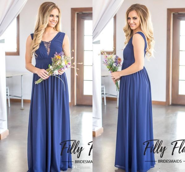 2018 new chiffon boho bridesmaid dresses for summer a line pleats wedding guest maid of honor gown plus size custom made, White;pink
2018 new chiffon boho bridesmaid dresses for summer a line pleats wedding guest maid of honor gown plus size custom made, White;pink