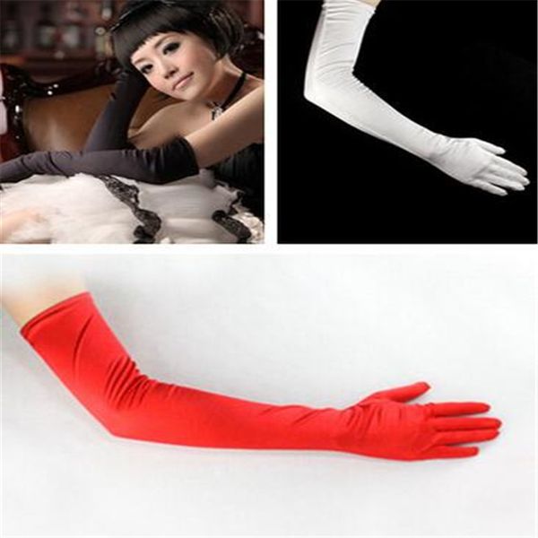 wedding gloves long 54 cm ladies stretchy satin mittens gloves wedding party bridal opera gloves different colors accessories dhl, Blue;gray
wedding gloves long 54 cm ladies stretchy satin mittens gloves wedding party bridal opera gloves different colors accessories dhl, Blue;gray