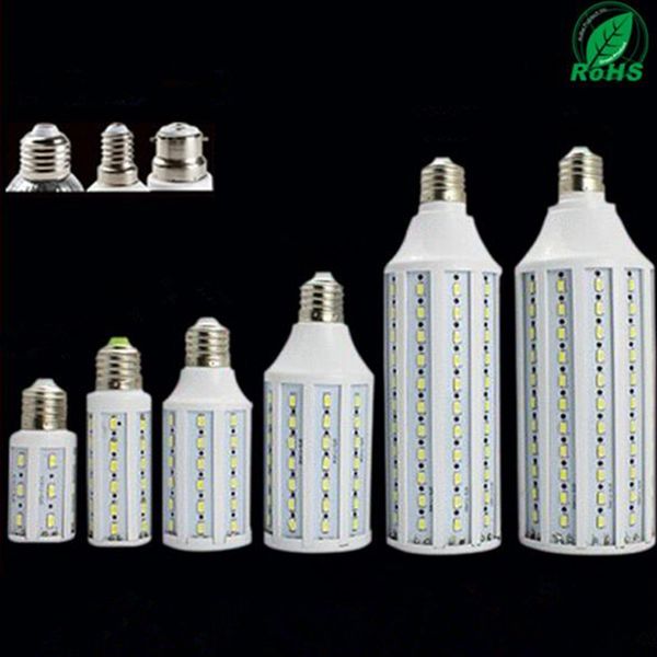 

Ultra Bright Led Corn Light E27 E14 B22 E40 SMD 5630 Corn Bulbs 110V 220V 5W 12W 15W 25W 30W 40W 50W 4500LM LED Bulb 360 degree Lighting