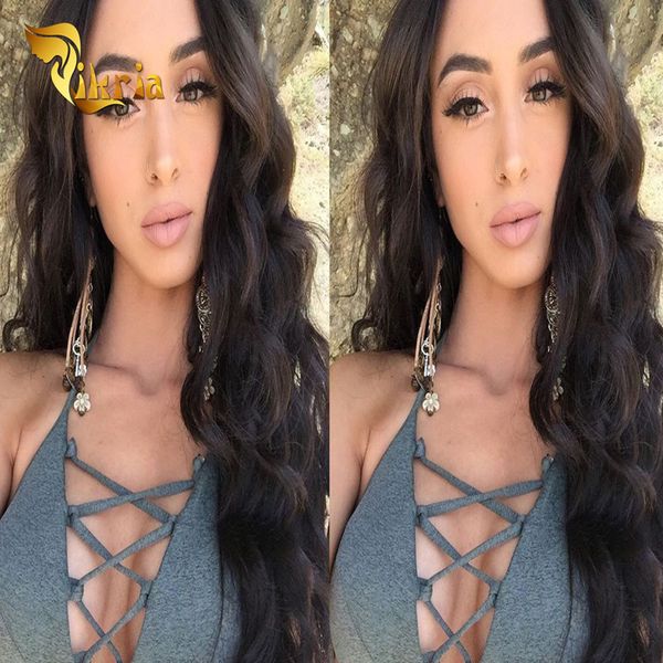 brazilian virgin hair body wave long human hair lace front wigs indian peruvian malaysian body wave silk base full lace wigs for black women, Black;brown
brazilian virgin hair body wave long human hair lace front wigs indian peruvian malaysian body wave silk base full lace wigs for black women, Black;brown