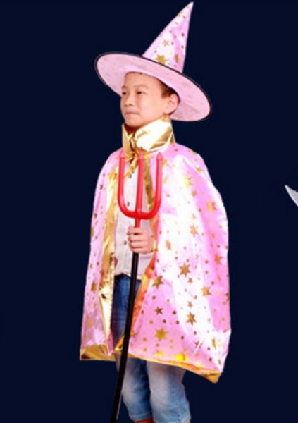 halloween kids 6 color cloak cap fancy christmas gift dress costumes witch wizard hats cosplay prop for children costume cape
halloween kids 6 color cloak cap fancy christmas gift dress costumes witch wizard hats cosplay prop for children costume cape