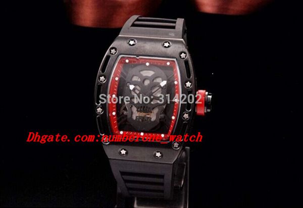 luxury watches new black skeleton dial men's tennis sports black rubber strap mens watch men watches wristwatches, Slivery;brown
luxury watches new black skeleton dial men's tennis sports black rubber strap mens watch men watches wristwatches, Slivery;brown