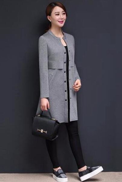 woman temperament of the spring and autumn period and the leisure fashion product show thin big yards thin trench coat 567 / m - 4xl, Black
woman temperament of the spring and autumn period and the leisure fashion product show thin big yards thin trench coat 567 / m - 4xl, Black