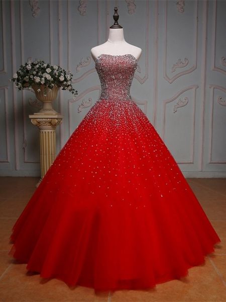 2023 prom dresses new luxury red sweetheart beaded ball gown long evening dress celebrity party gowns vestido de noiva arabic muslim dress, Black
2023 prom dresses new luxury red sweetheart beaded ball gown long evening dress celebrity party gowns vestido de noiva arabic muslim dress, Black
