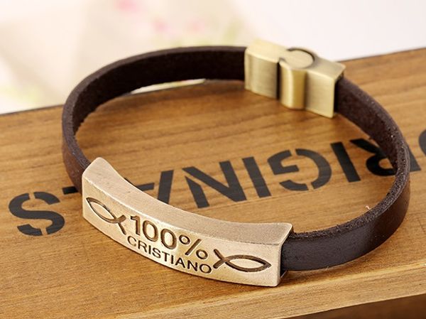 promotion 3pcs/lot men brown leather bracelet with letter 100% cristiano charm bracelets, Golden;silver
promotion 3pcs/lot men brown leather bracelet with letter 100% cristiano charm bracelets, Golden;silver