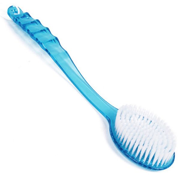 wholesale 10pcs/lot bath brush scrub skin massage health care shower reach feet rubbing brush exfoliation brushes body for bathroom product
