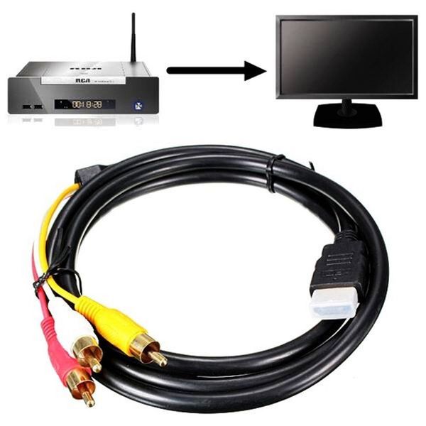 Оптовая продажа 20 шт./лот 1.5 м 1080P HDMI к 3 RCA кабель HDMI к AV мужской адаптер аудио видео
Оптовая продажа 20 шт./лот 1.5 м 1080P HDMI к 3 RCA кабель HDMI к AV мужской адаптер аудио видео