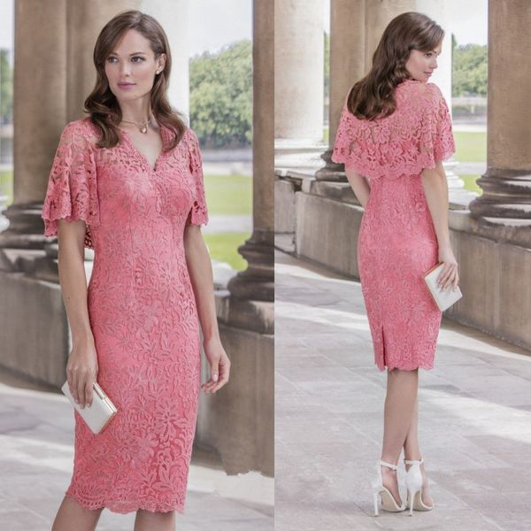 latest design v neck sheath mother of the bride dress short sleeve lace special occasion party gowns knee length custom made selling, Black;red
latest design v neck sheath mother of the bride dress short sleeve lace special occasion party gowns knee length custom made selling, Black;red