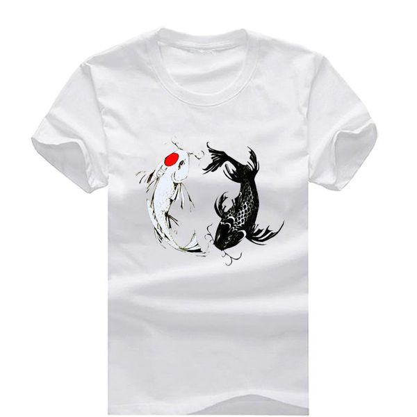 koi carp japan new fashion man t-shirt cotton o neck mens short sleeve mens tshirt male tees wholesale, White;black
koi carp japan new fashion man t-shirt cotton o neck mens short sleeve mens tshirt male tees wholesale, White;black