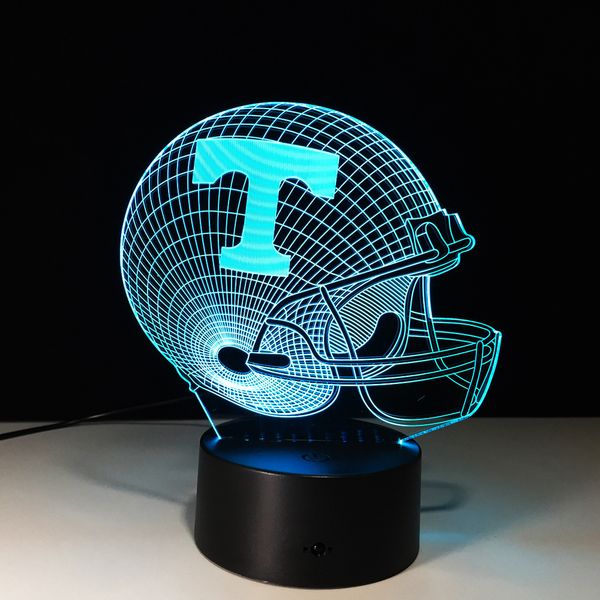 creative 3d illusion tennessee volunteers led night lights 3d helmet discoloration colorful atmosphere lamp novelty lighting
creative 3d illusion tennessee volunteers led night lights 3d helmet discoloration colorful atmosphere lamp novelty lighting