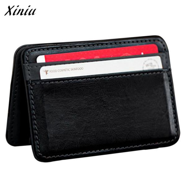 wholesale- xiniu wallet cross elastic strap holder mini magic bifold leather wallet carteira masculina #1213, Red;black
wholesale- xiniu wallet cross elastic strap holder mini magic bifold leather wallet carteira masculina #1213, Red;black
