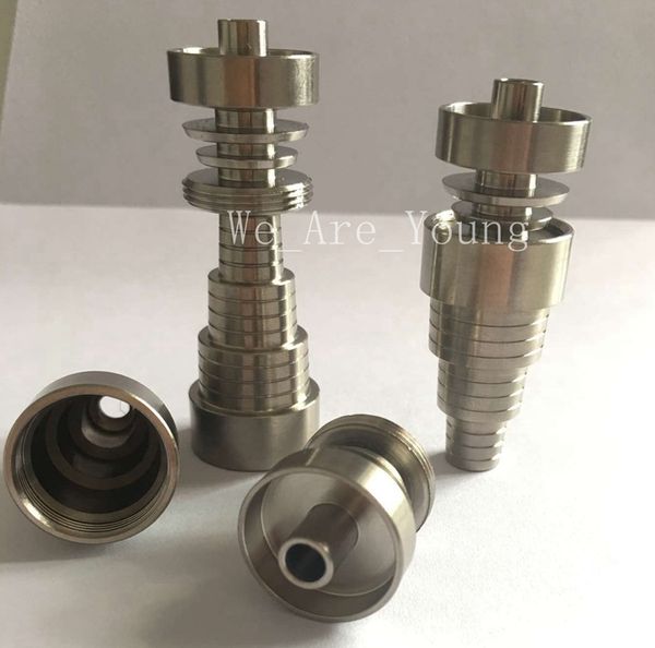Domeless Titanium пригонки ногтя до 10mm 14mm 18mm.Gr2 чистого титана гвоздь 6 в 1 для трубы воды стекла Бонг курения.
Domeless Titanium пригонки ногтя до 10mm 14mm 18mm.Gr2 чистого титана гвоздь 6 в 1 для трубы воды стекла Бонг курения.