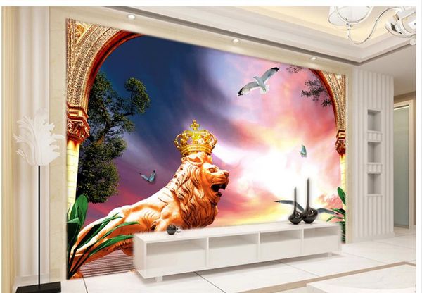 3d customized wallpaper european style lion pigeons background wall mural 3d wallpaper classic wallpaper for walls
3d customized wallpaper european style lion pigeons background wall mural 3d wallpaper classic wallpaper for walls