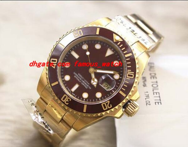new fashion luxury new 116610 brown dial ceramic bezel steel mens watch automatic men's watch watches, Slivery;brown
new fashion luxury new 116610 brown dial ceramic bezel steel mens watch automatic men's watch watches, Slivery;brown