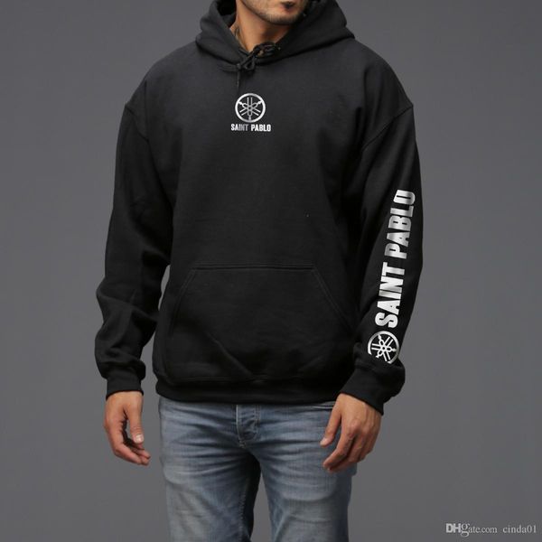 New 2017 Men Saint Pablo Hoodies Kanye West I feel like pablo TOUR Pullovers Long Sleeved Hooded Black Tops Clothing with Fleece for Winter
New 2017 Men Saint Pablo Hoodies Kanye West I feel like pablo TOUR Pullovers Long Sleeved Hooded Black Tops Clothing with Fleece for Winter