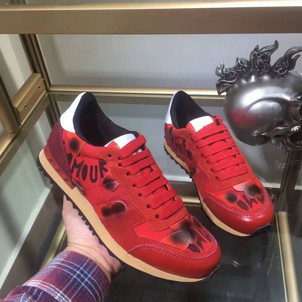 designer brand casual male patchwork sneakers shoes camouflage mixed fashion colors flat leather lace up name shoes rivets men 44 djagc, Black
designer brand casual male patchwork sneakers shoes camouflage mixed fashion colors flat leather lace up name shoes rivets men 44 djagc, Black