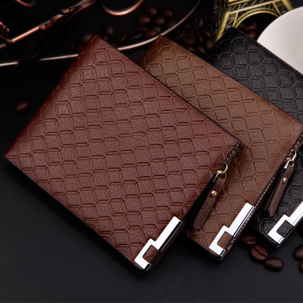 wholesale price fashion men wallets quality leather business cross lattice square 3 folds zipper pocket card holder wallet purse, Red;black
wholesale price fashion men wallets quality leather business cross lattice square 3 folds zipper pocket card holder wallet purse, Red;black