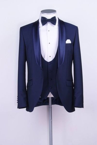 wholesale- groomsmen shawl satin lapel groom tuxedos blue men suits one button wedding man blazer (jacket+pants+vest + tie) z70, White;black
wholesale- groomsmen shawl satin lapel groom tuxedos blue men suits one button wedding man blazer (jacket+pants+vest + tie) z70, White;black