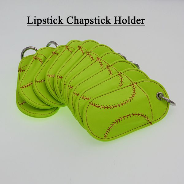 baseball or softball chapstick leather holder key fob (make great gifts), Slivery;golden
baseball or softball chapstick leather holder key fob (make great gifts), Slivery;golden