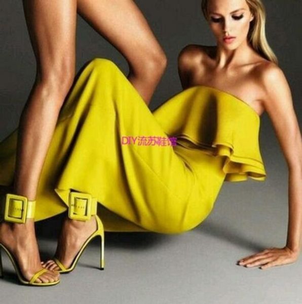 2017 women buckle high heels open toe celebrity shoes gladiator sandals thin heel summer white sandals, Black
2017 women buckle high heels open toe celebrity shoes gladiator sandals thin heel summer white sandals, Black