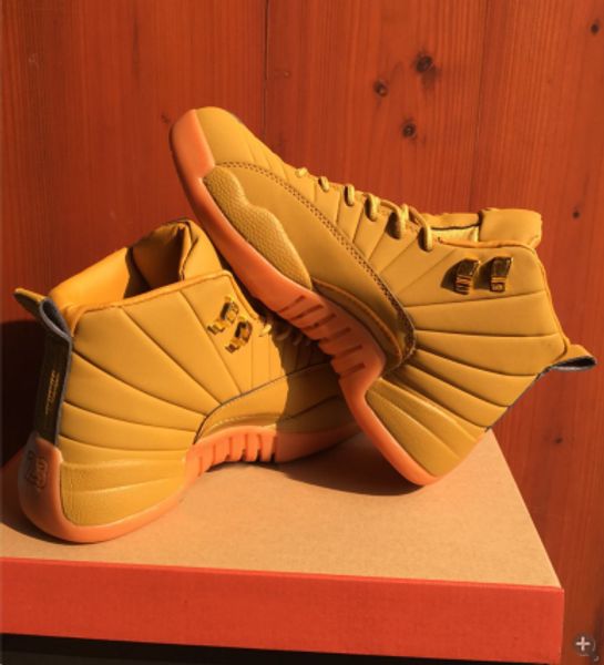 men public school heats up the summer psny wheat 12 shoes 12s sports training mens shoes sneakers online, White;red
men public school heats up the summer psny wheat 12 shoes 12s sports training mens shoes sneakers online, White;red