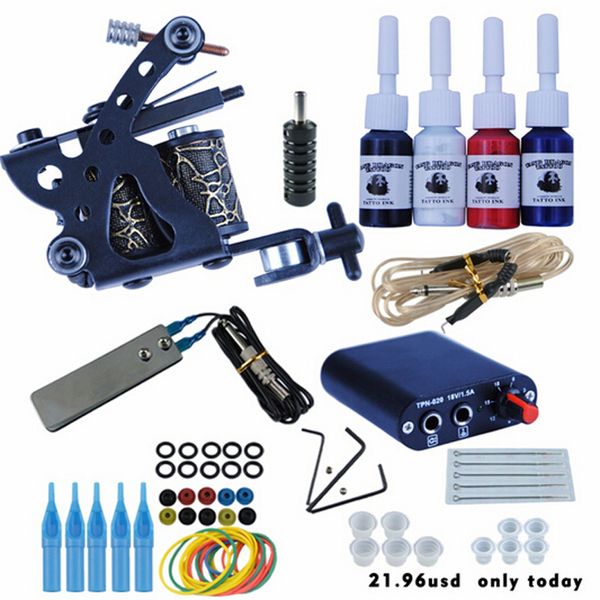 permanent makeup machine tattoo kits 8 wrap coils guns tattoo machine set black pigment sets power supply ing
permanent makeup machine tattoo kits 8 wrap coils guns tattoo machine set black pigment sets power supply ing