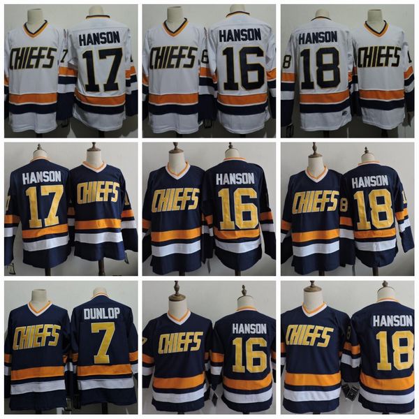 Mens 2016 Charlestown CHIEFS Hockey Jersey 16 Jack 17 Steve 18 Jeff 7 Reggie DUNLOP Hanson Brothers Charlestown Slap Shot Movie Jersey
Mens 2016 Charlestown CHIEFS Hockey Jersey 16 Jack 17 Steve 18 Jeff 7 Reggie DUNLOP Hanson Brothers Charlestown Slap Shot Movie Jersey