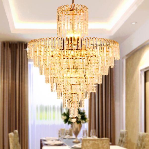 led modern crystal chandelier american gold chandeliers lights fixture home indoor lighting dining room l hall restaurant led lamps
led modern crystal chandelier american gold chandeliers lights fixture home indoor lighting dining room l hall restaurant led lamps