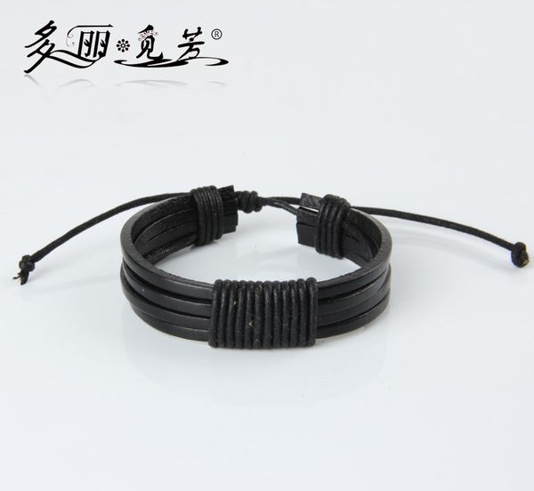 wholesale-psl070 black braided adjustable leather popular bracelet cuff women men`s casual jewelry 2pcs/lot, White
wholesale-psl070 black braided adjustable leather popular bracelet cuff women men`s casual jewelry 2pcs/lot, White