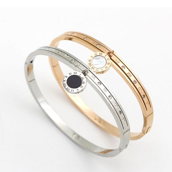 the new rome digital black and white double shell with diamond bracelet titanium bracelet jewelry accessories fashion fashionista
the new rome digital black and white double shell with diamond bracelet titanium bracelet jewelry accessories fashion fashionista