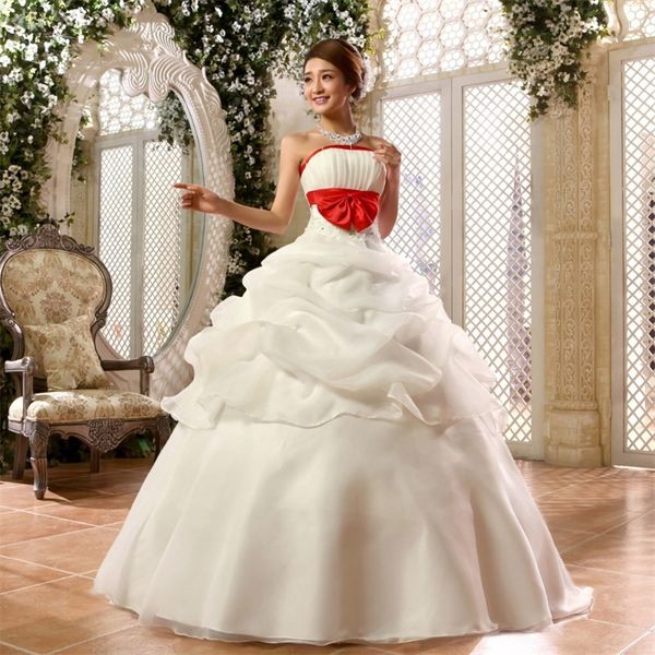 white/ivory elegant wedding dresses 2017 new arrival strapless bow bridal gown ball gown vestidos de novia ing
white/ivory elegant wedding dresses 2017 new arrival strapless bow bridal gown ball gown vestidos de novia ing