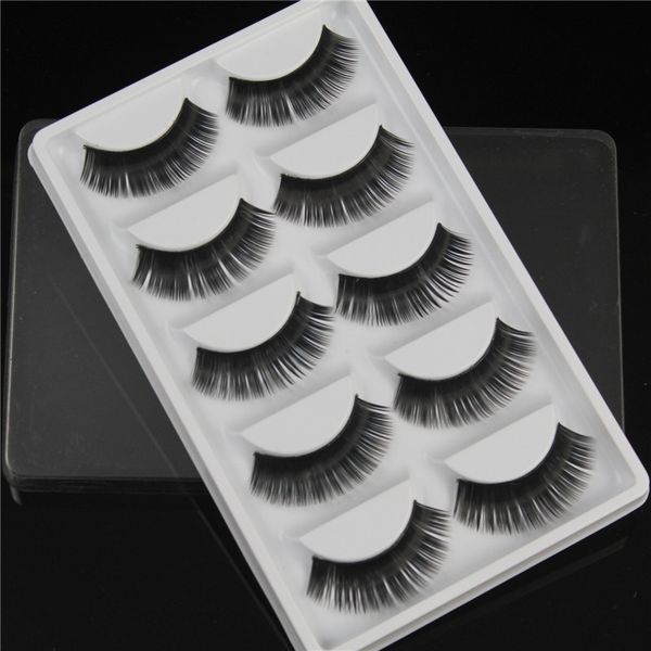 false eyelashes 5 pairs of fan-shaped long thick crisscross black eye hair smokey makeup eye lashes w34
false eyelashes 5 pairs of fan-shaped long thick crisscross black eye hair smokey makeup eye lashes w34