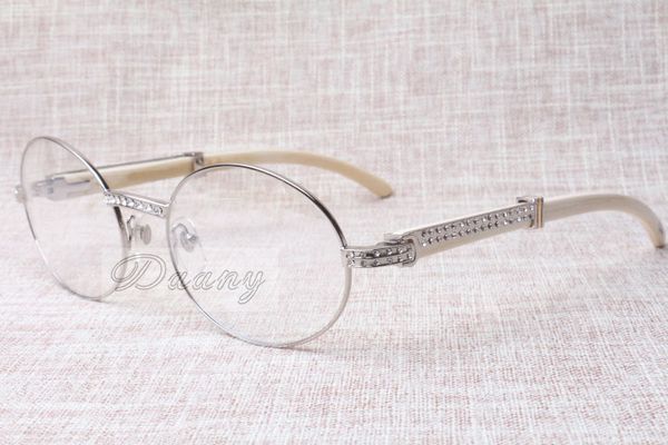 2017 new retro fashion white cattle horns diamonded glasses t7550178 straight temples eyeweare for male and female, size: 57-22-135mms, Silver
2017 new retro fashion white cattle horns diamonded glasses t7550178 straight temples eyeweare for male and female, size: 57-22-135mms, Silver