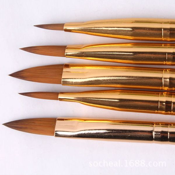 5pcs new nail brushes acrylic 3d painting drawing uv gel diy brush pen tool nail art set #r498, Yellow
5pcs new nail brushes acrylic 3d painting drawing uv gel diy brush pen tool nail art set #r498, Yellow