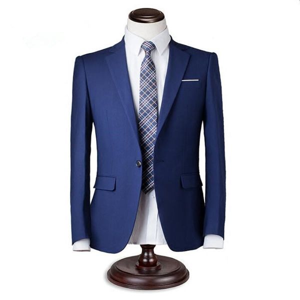 men suits jacket custom made groom tuxedos jacket one button solid color handsome wedding groomsman suits jacket, Black;brown
men suits jacket custom made groom tuxedos jacket one button solid color handsome wedding groomsman suits jacket, Black;brown