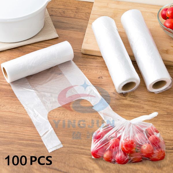 intensification thick vest type polythene bag fresh retain bag fresh-keeping bag 100pcs
intensification thick vest type polythene bag fresh retain bag fresh-keeping bag 100pcs